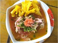 Olón - Soup coastal cuisine