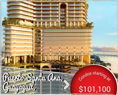YOO GUAYAQUIL - Condos for Sale in Puerto Santa Ana, Guayaquil. Exclusive building that combines the local style with the European